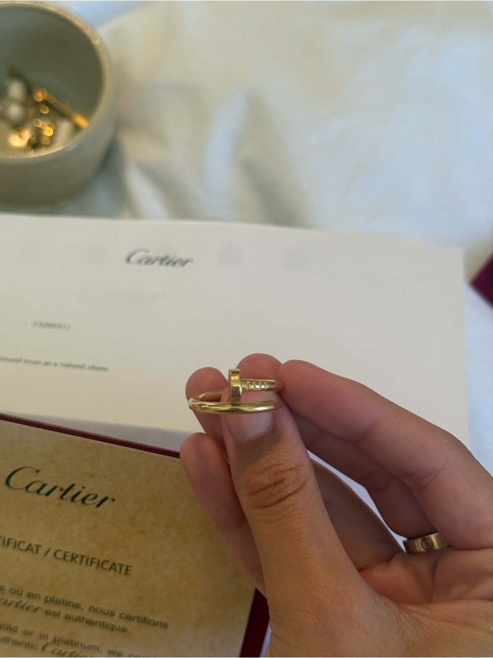 Cartier Gold Ring - Yellow Gold